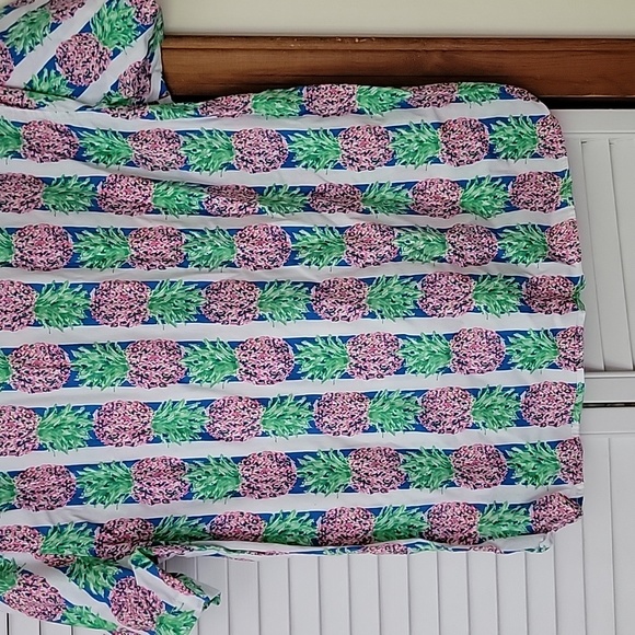 The Nutter Pineapple Striped Collared Tee - Picture 7 of 8